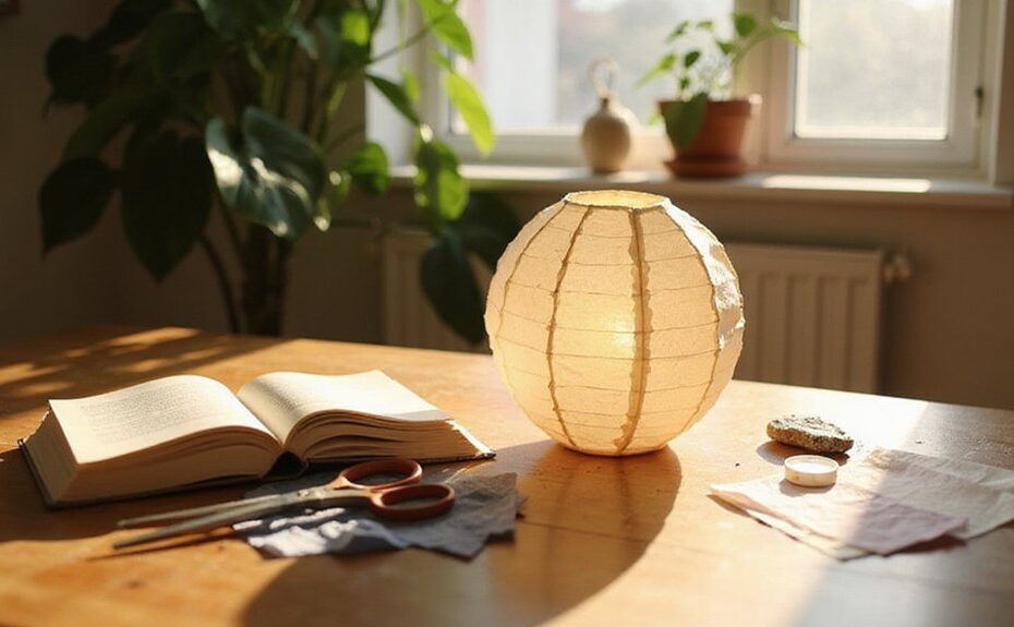 create various paper lanterns