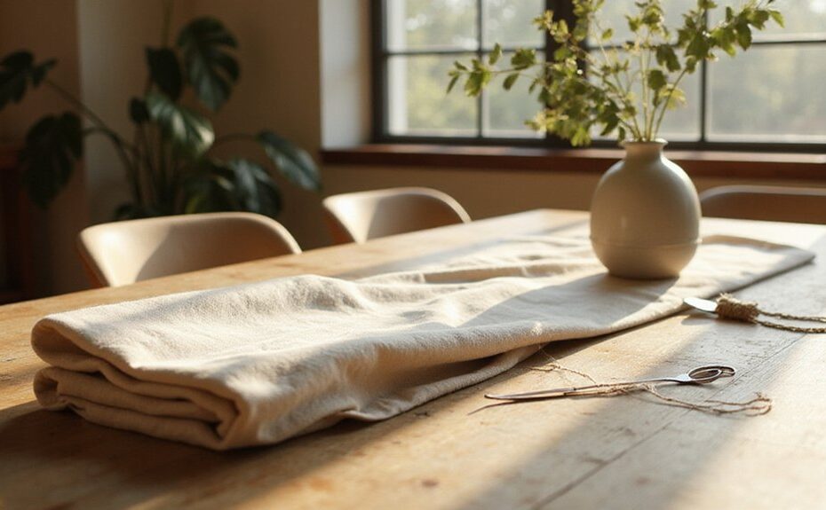 diy table runner tutorial