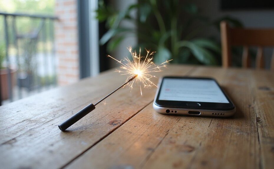 sparklers pose safety risks